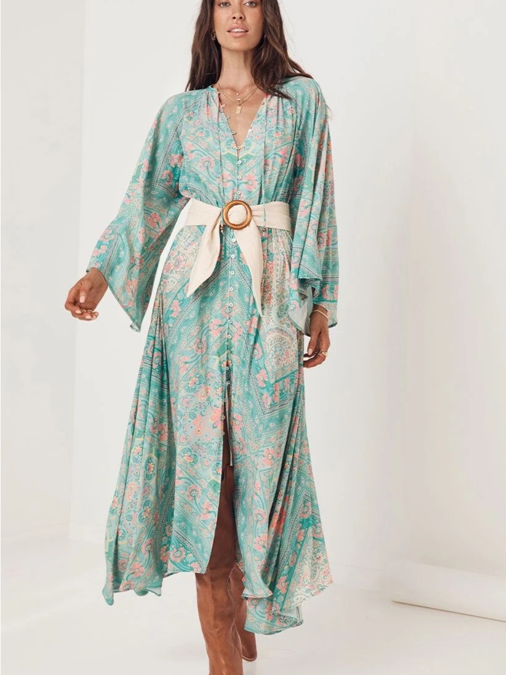 Spell Farrah Half Moon Gown - Picture 2 of 8